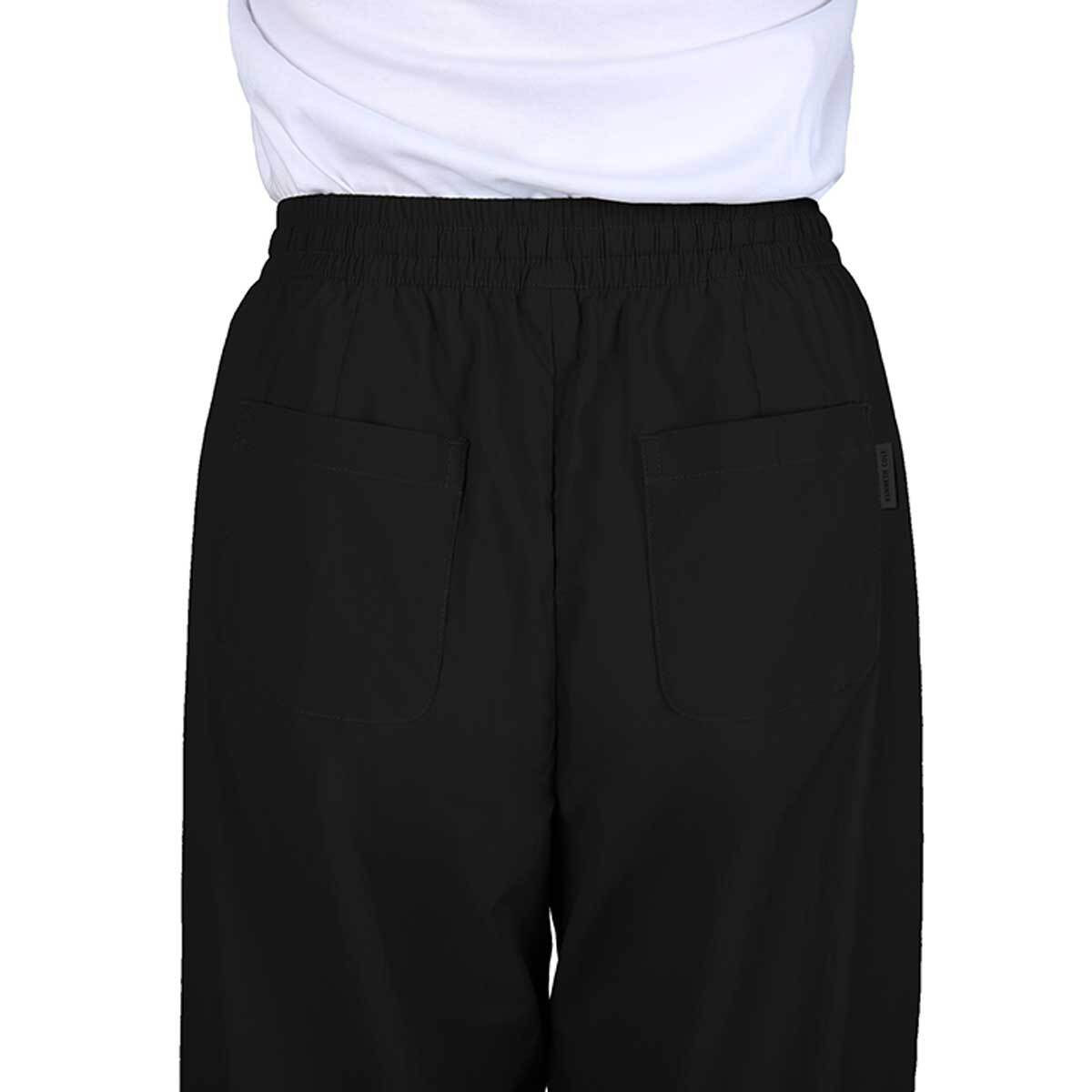 케네스콜 여성 나일론 밴딩 팬츠 - 블랙