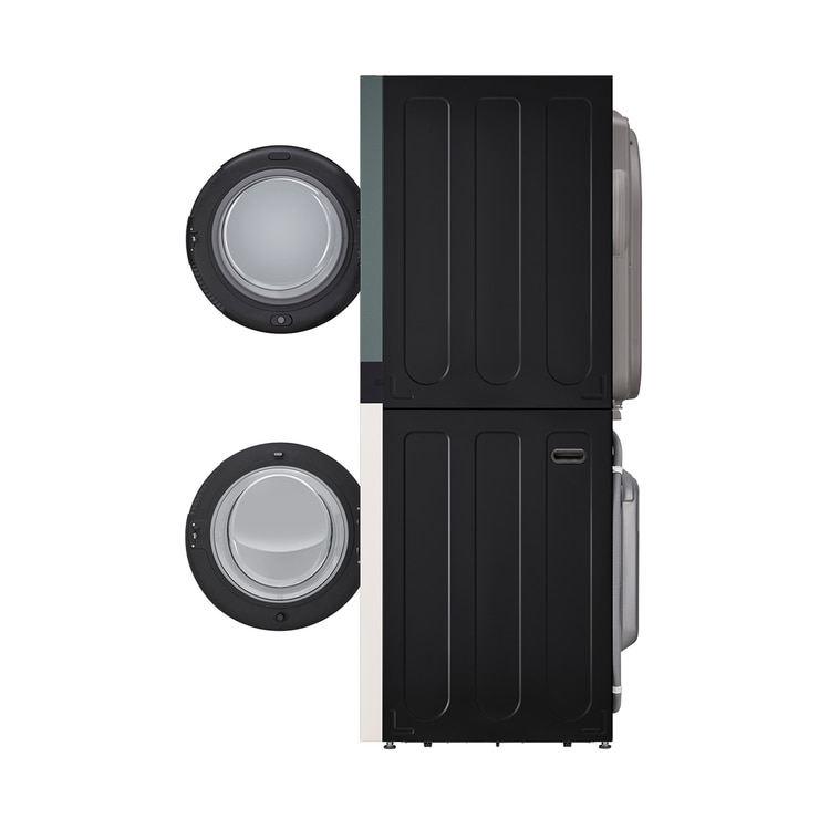 엘지 오브제 AI 워시타워 세탁 23kg&건조 23kg 베이지 그린