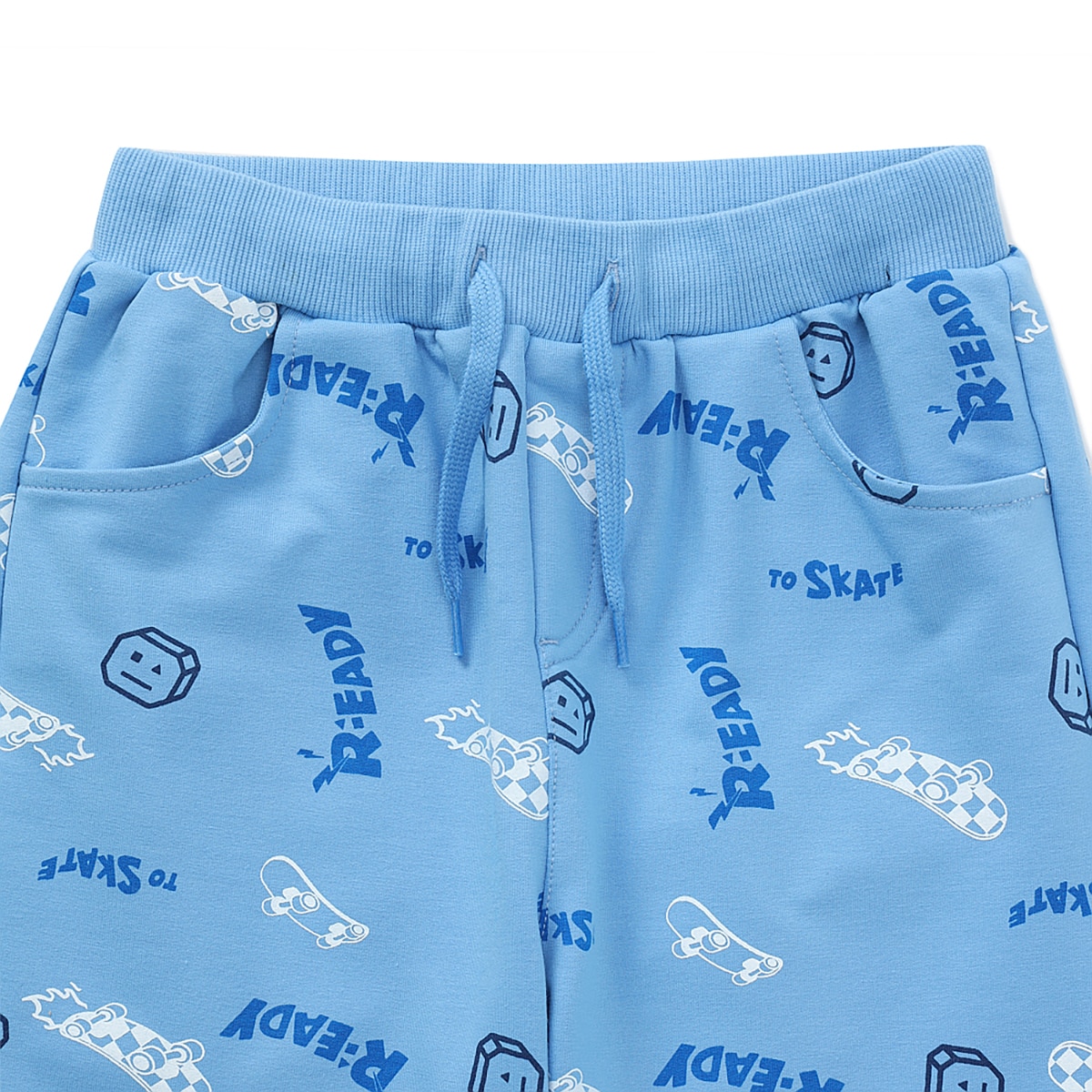 알로봇 키즈 상하의 세트 - 블루