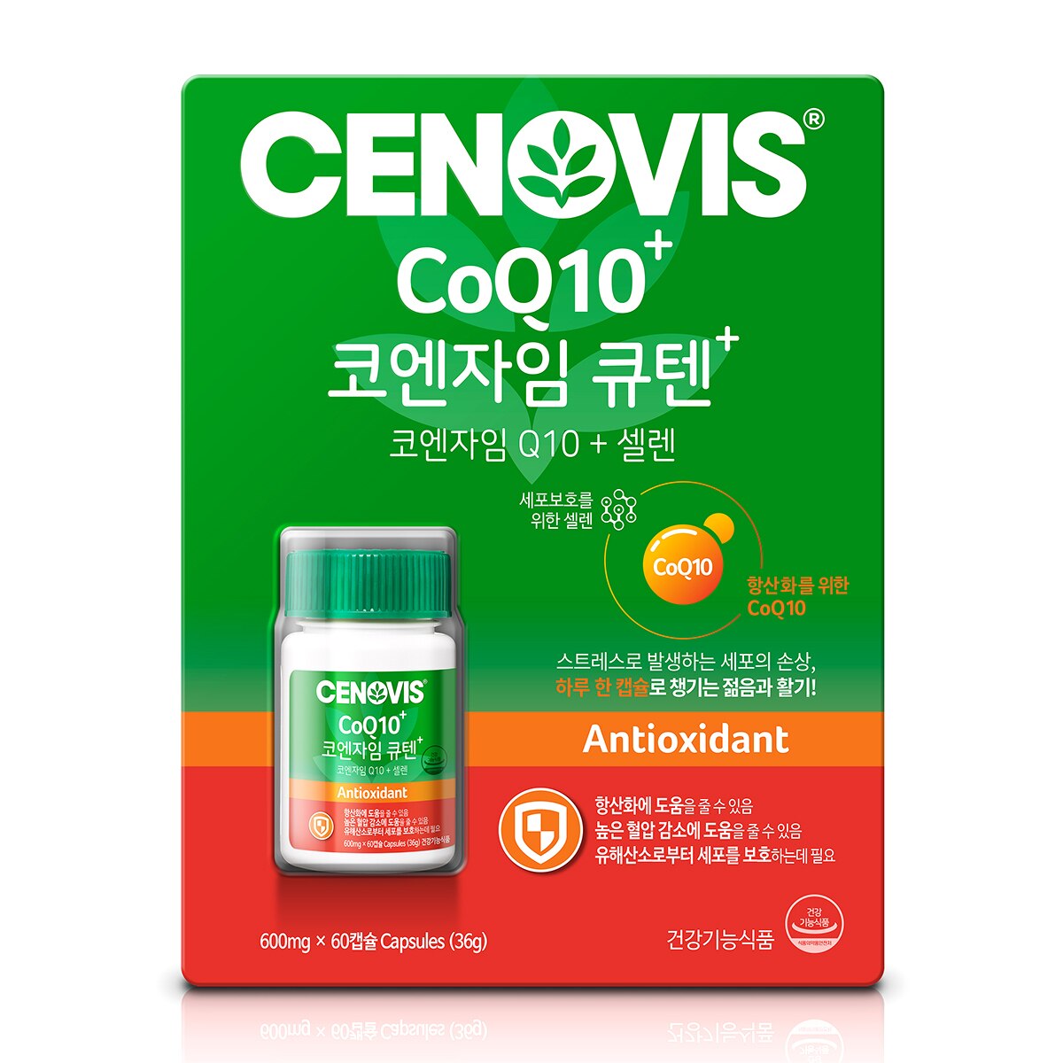 세노비스 코엔자임 큐텐600mg x 60캡슐