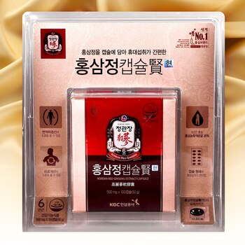 정관장 홍삼정캡슐 현 500mg x 100캡슐 정관장 홍삼정캡슐 현 500mg x 100캡슐
