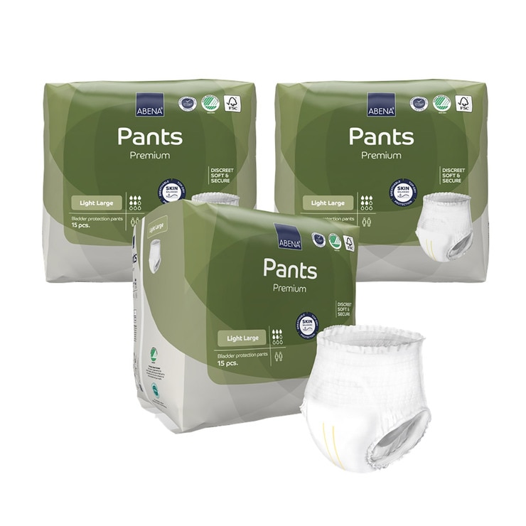 Abena Adult Diaper Care Pants Light L 15 x 3 671985