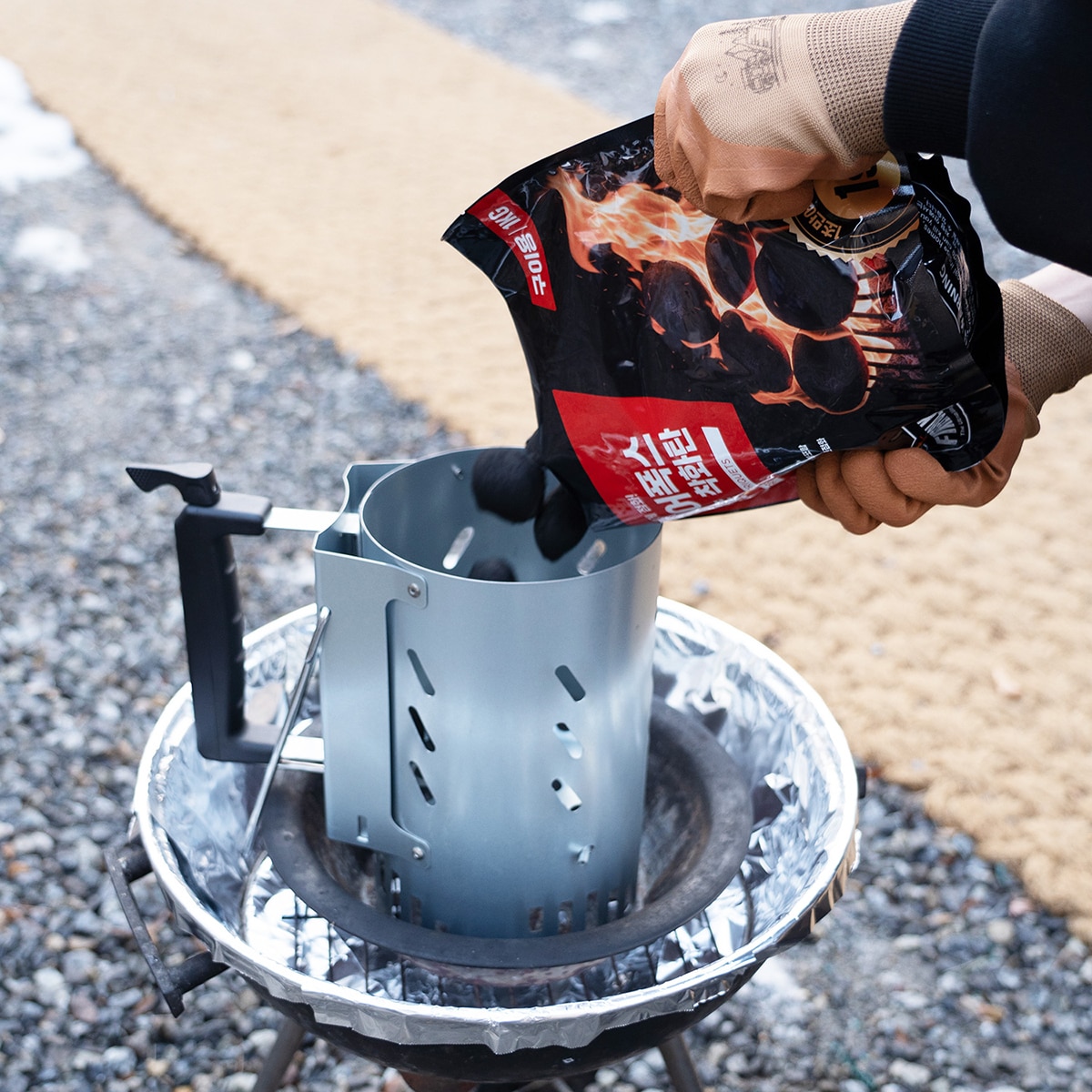 파이어폭스 야자숯 착화탄 1kg x 5