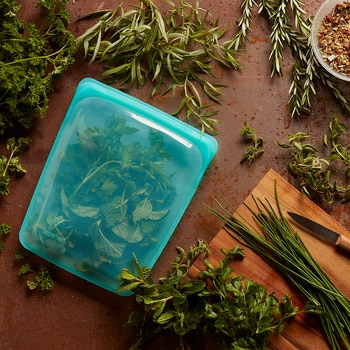 스타셔 실리콘백 하프갤런 세트 2P