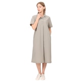 레니본 여성 나일론 카라 원피스