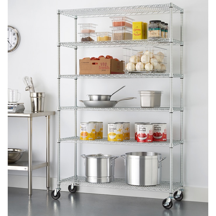 NSF Metal Wire 6 Tier Rack 1900509