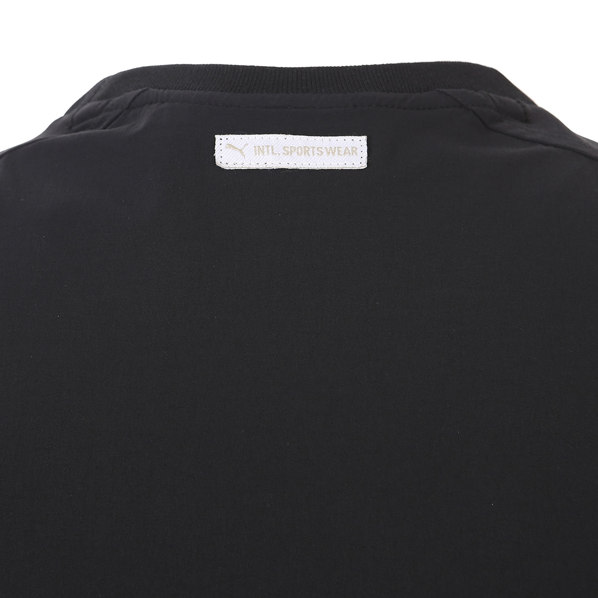 푸마 여성 우븐 티셔츠 - 블랙