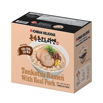 Ichiban Delicious 돈코츠라멘 185g x 6