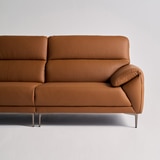 다우닝 데이지 전체 천연가죽 소파 3.5인