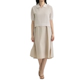 보니스팍스 여성 레이어드 니트&원피스 세트