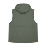 컬럼비아 남성 후드 베스트 - 카키