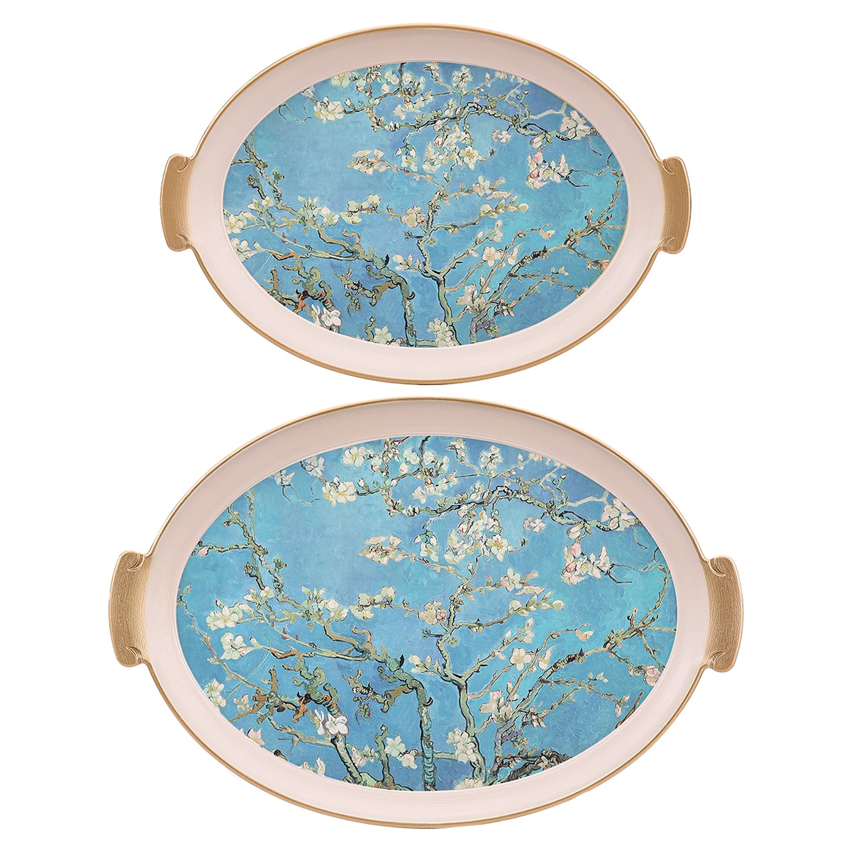 내셔널헤리티지 명화 쟁반 세트 2P - 반고흐 아몬드 꽃