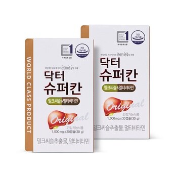 닥터 슈퍼칸 1000mg x 30캡슐 x 2 박스 닥터 슈퍼칸 1000mg x 30캡슐 x 2 박스