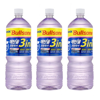 불스원3 in 1 워셔액1.8L 3개
