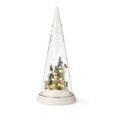 레녹스 메리 & 매직 크리스마스 글라스 장식 - 눈사람