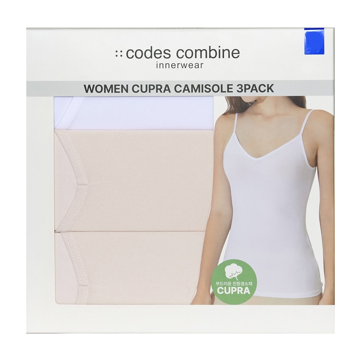 코데즈컴바인 큐프라 캐미솔 / 런닝 3매