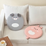 루마인 홈 부클레 메모리폼 방석 2P - 핑크토끼 / 강아지