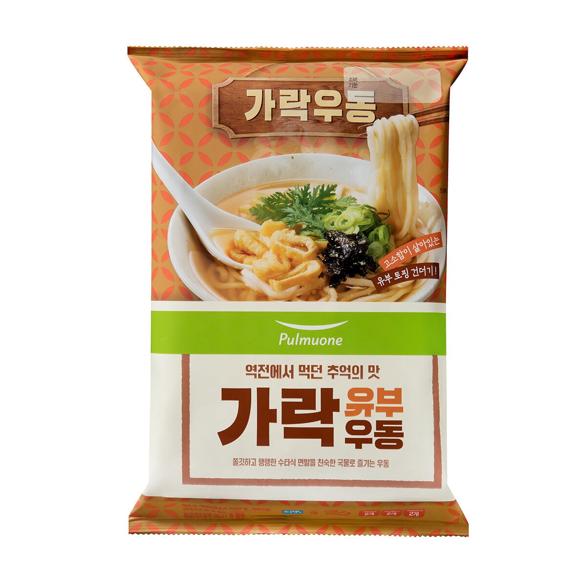 풀무원 가락 유부우동 425.2g x 6ea