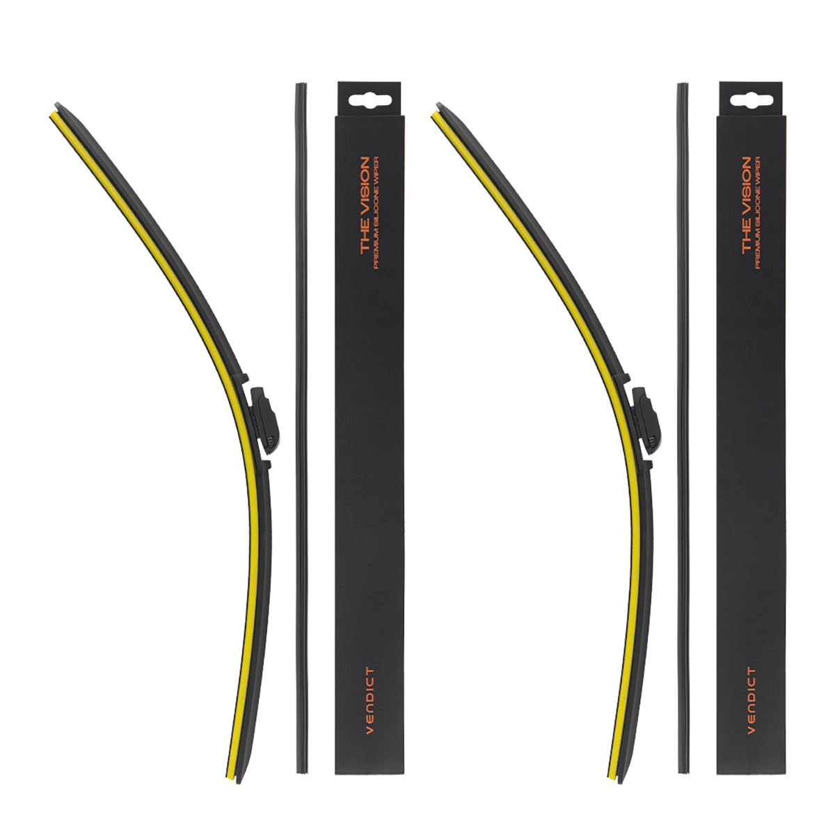 벤딕트 실리콘 하이브리드 와이퍼 세트