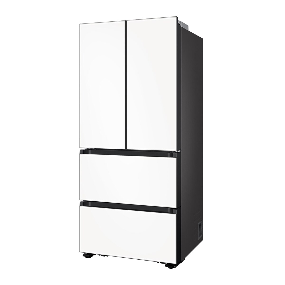 삼성 비스포크 AI 김치플러스 4도어 490L, 새틴화이트