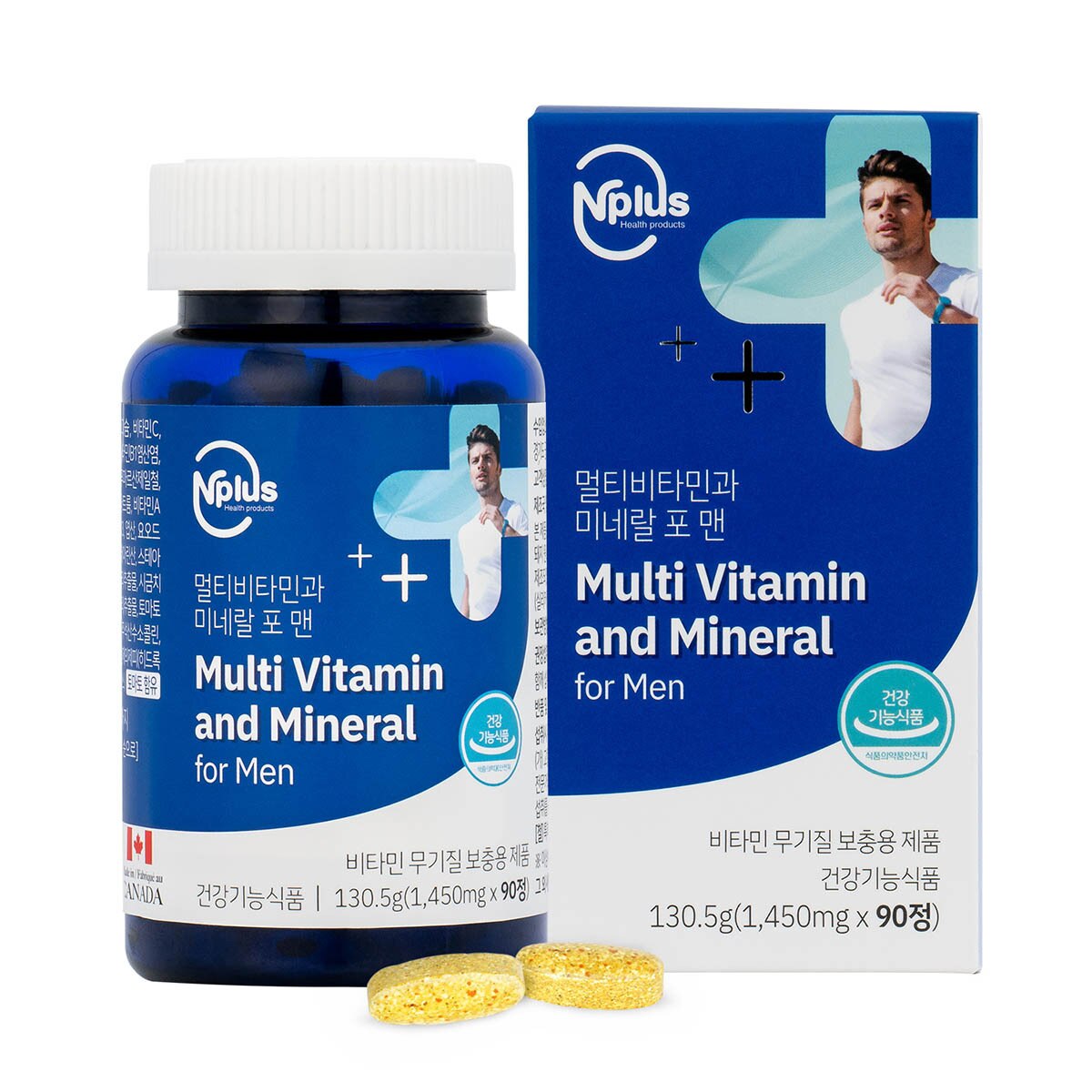 엔플러스멀티비타민과미네랄포맨 1,450mg x 90 x 2