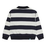 알로봇 키즈 긴소매 스트라이프 맨투맨 - 네이비