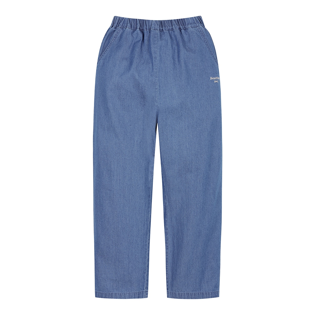 베네통 키즈 데님 팬츠 - 미드인디고, 160 베네통 키즈 데님 팬츠 - 미드인디고, 160