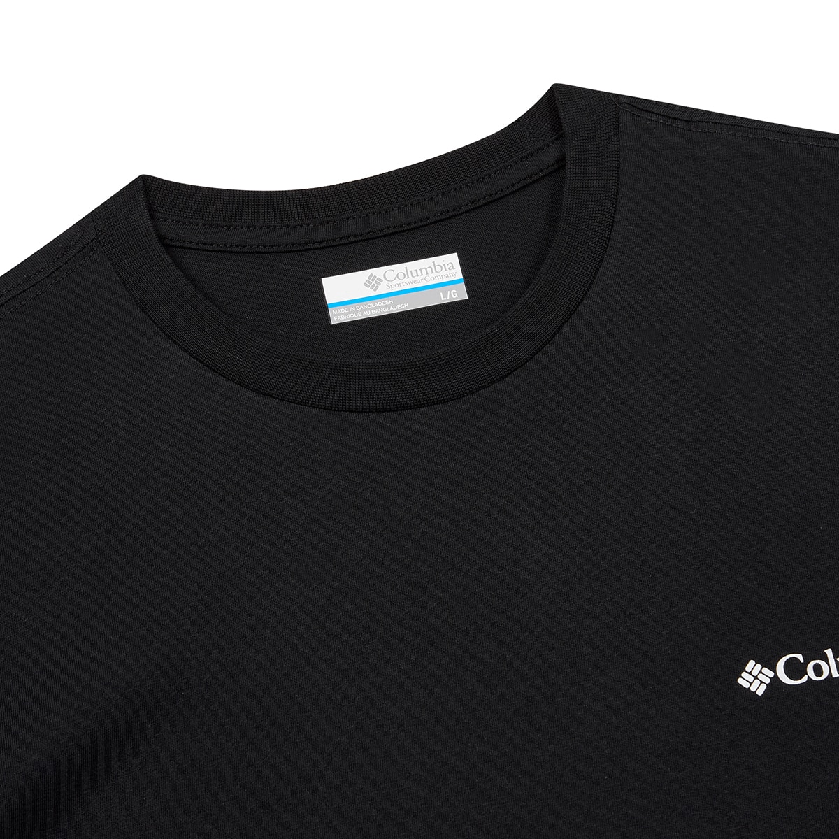 컬럼비아 남성 반소매 티셔츠 - 블랙, L(100)
