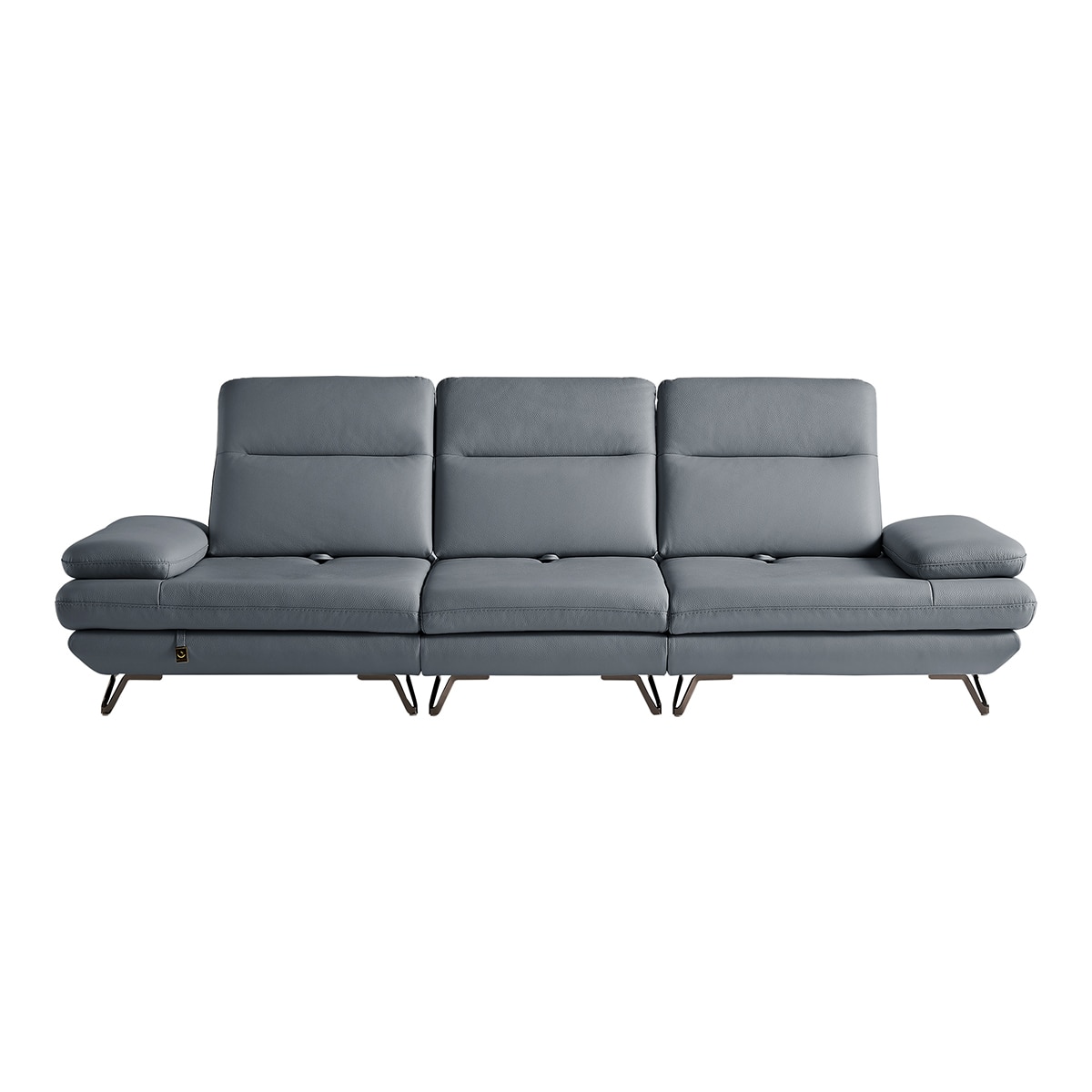 다우닝 모아나 스윙 전체 천연가죽 소파 4인 - 파스텔블루 다우닝 모아나 스윙 전체 천연가죽 소파 4인 - 파스텔블루