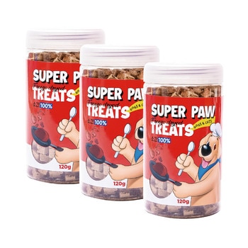 슈퍼포우 동결건조 트릿 소간 120g x 3 슈퍼포우 동결건조 트릿 소간 120g x 3