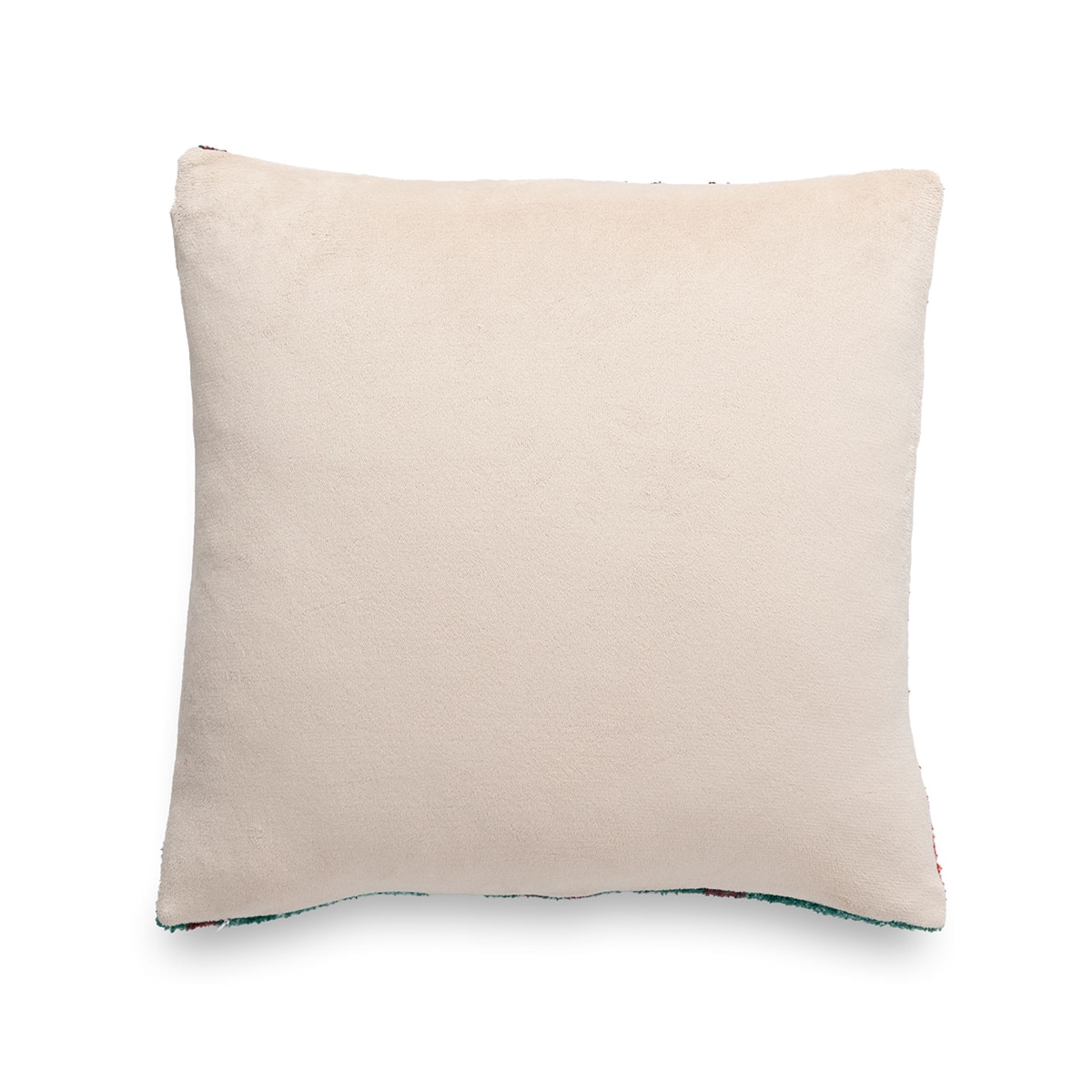 Berkshire 타탄 체크 데코 부클레 쿠션 50x50cm - 레드그린