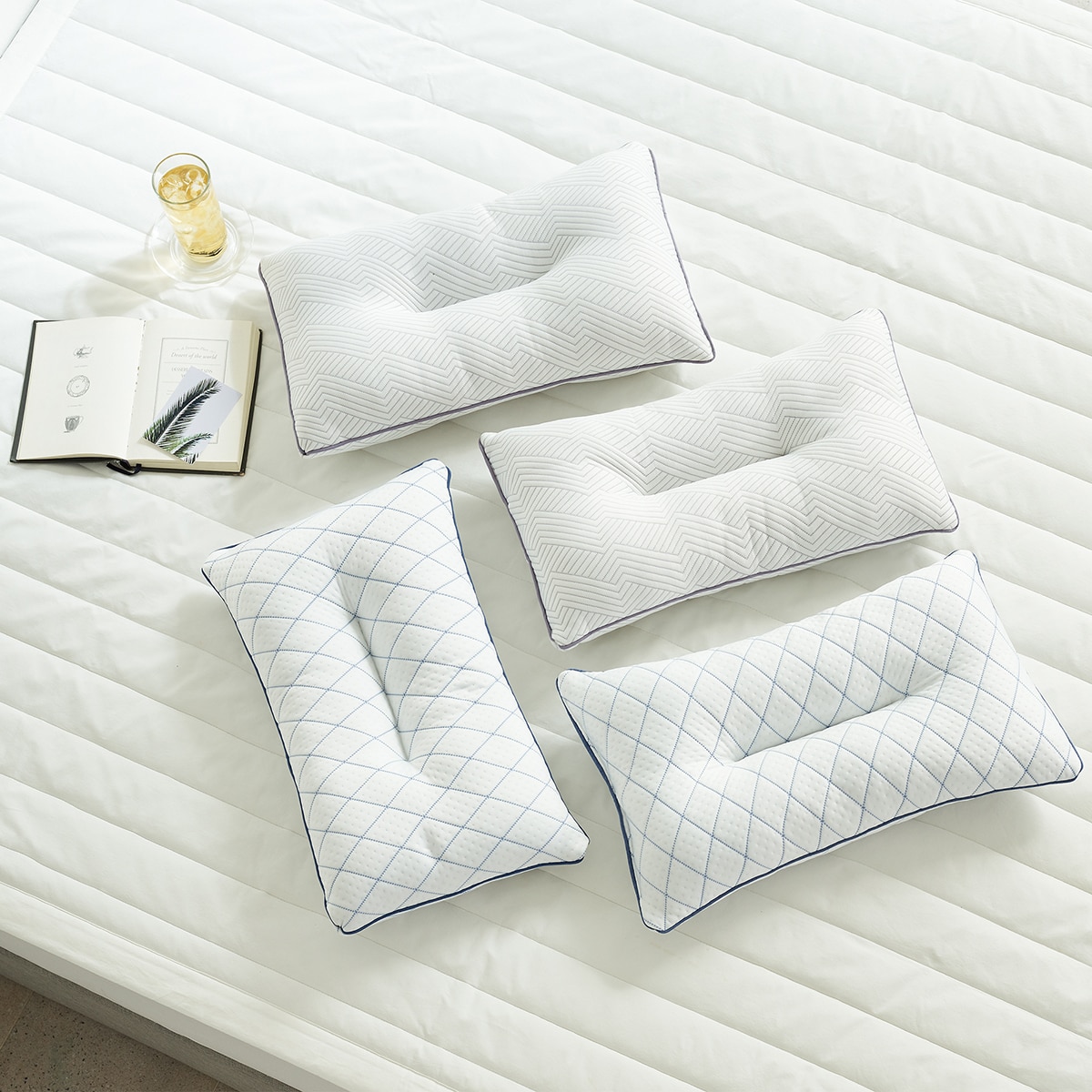 에이프릴앳홈 양면 냉감 경추 베개 30x50cm