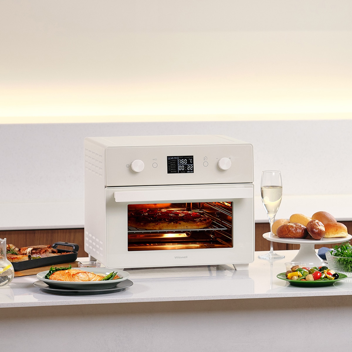 위즈웰 올스텐 오븐형 에어프라이어 20L GL20C 위즈웰 올스텐 오븐형 에어프라이어 20L GL20C