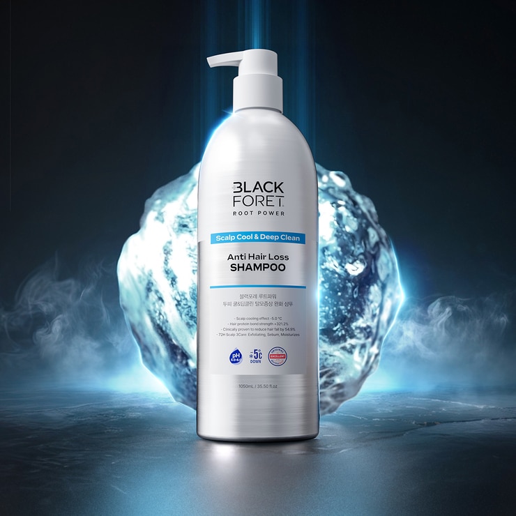 블랙포레 루트파워 쿨&딥클린 탈모완화샴푸 1,050ml