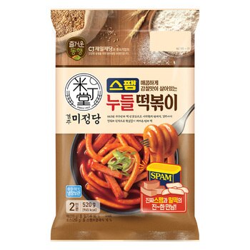 CJ 미정당 스팸 누들떡볶이 520g x 6 CJ 미정당 스팸 누들떡볶이 520g x 6