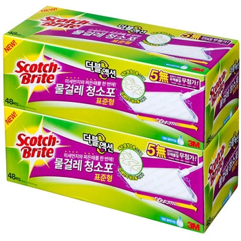 스카치브라이트 일회용 물걸레 청소포 48매 x 2 스카치브라이트 일회용 물걸레 청소포 48매 x 2