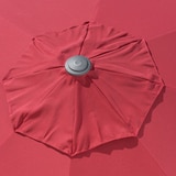선빌라 정원용 우산, 지름 2.9m, 레드