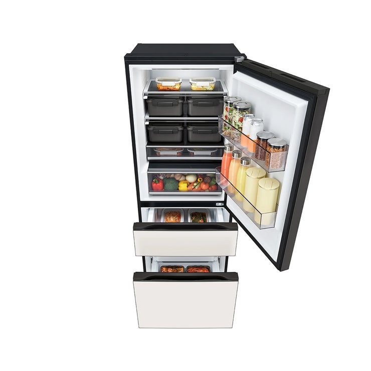 LG 오브제 김치톡톡 Fit & Max 386L- 글라스 베이지 LG 오브제 김치톡톡 Fit & Max 386L- 글라스 베이지