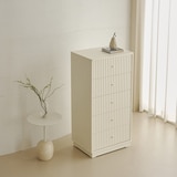 The One White Tember 5 Drawer Chest (600)