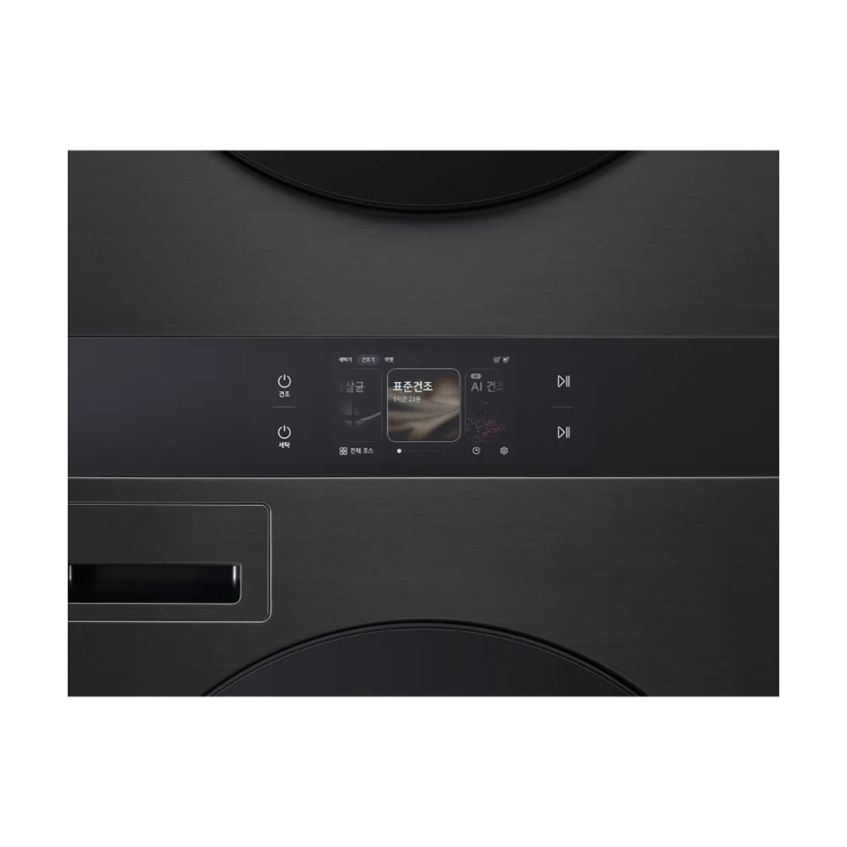 LG 오브제 워시타워 세탁 25kg& 건조25kg 블랙 스테인리스 LG 오브제 워시타워 세탁 25kg& 건조25kg 블랙 스테인리스
