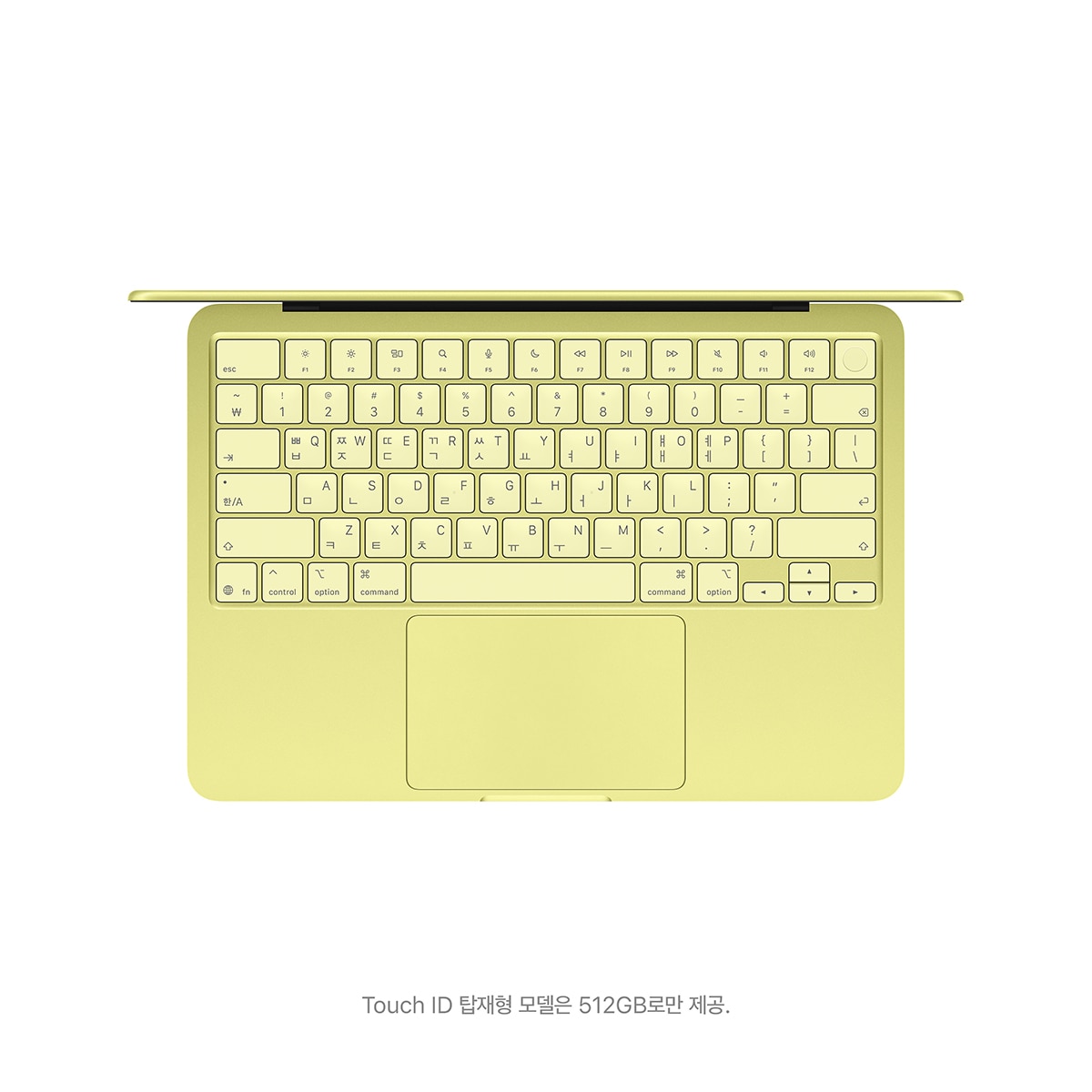 Apple 맥북 네오 13 A18 Pro 512GB 시트러스(Touch ID)
