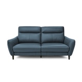 HTL 루나 풀레더 리클라이너 소파 3인