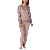 DKNY 여성 플러시 라운지 상하의 세트 - 토프 DKNY 여성 플러시 라운지 상하의 세트 - 토프