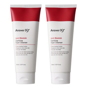 앤서나인틴 안티 블레미쉬 클래리파잉 폼클렌저 150ml x 2 앤서나인틴 안티 블레미쉬 클래리파잉 폼클렌저 150ml x 2