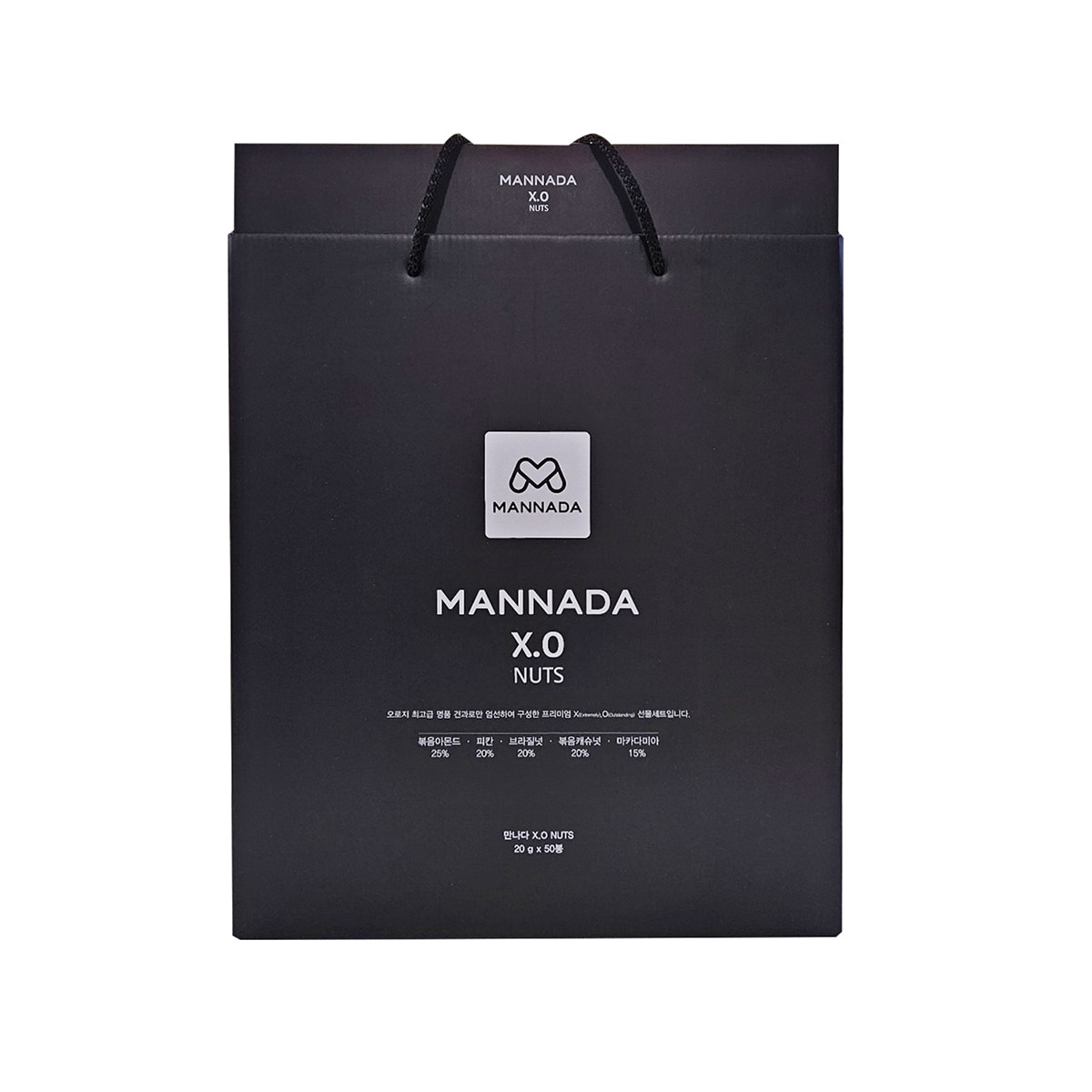 만나다 XO 데일리 너츠 100G X 50 PACK X 12