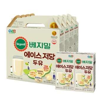 베지밀 에이스 저당두유 190ml x 16 x 4 박스 베지밀 에이스 저당두유 190ml x 16 x 4 박스