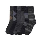 싹스탑 남성 울 양말 6족 - 패턴 싹스탑 남성 울 양말 6족 - 패턴