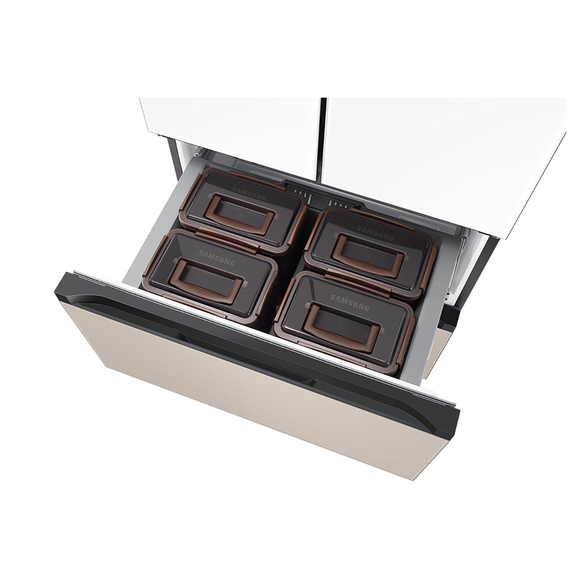 삼성 비스포크 키친핏맥스 김치냉장고 420L - 새틴