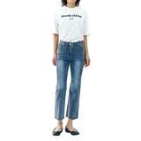 마리끌레르 여성 반소매 티셔츠 - 화이트