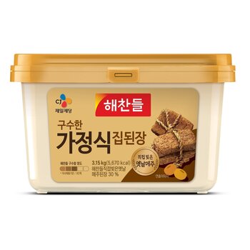 해찬들 구수한 가정식 집된장 3.15kg